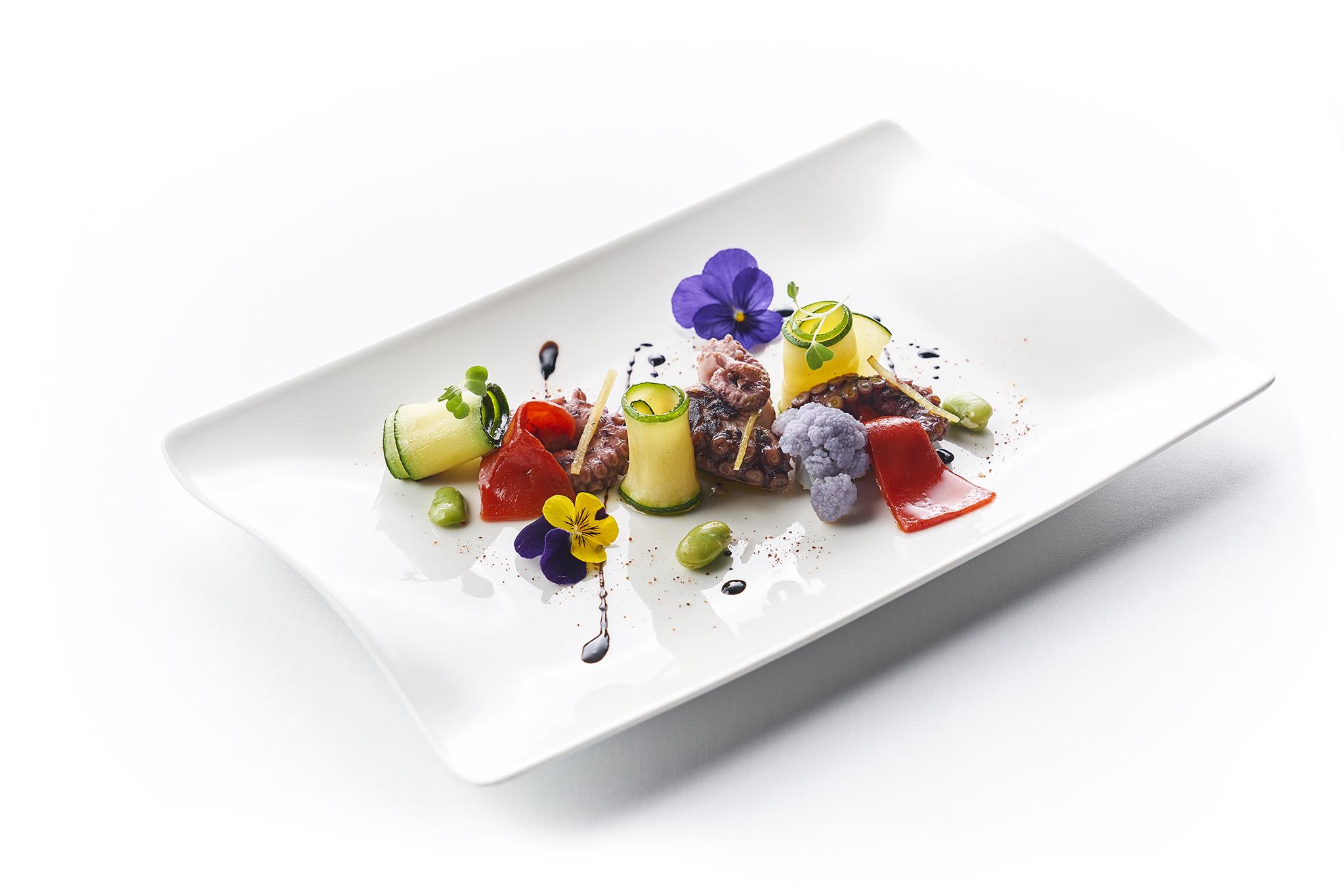 The Vine Hotel Funchal  Exterior photo A salad with edible flowers
