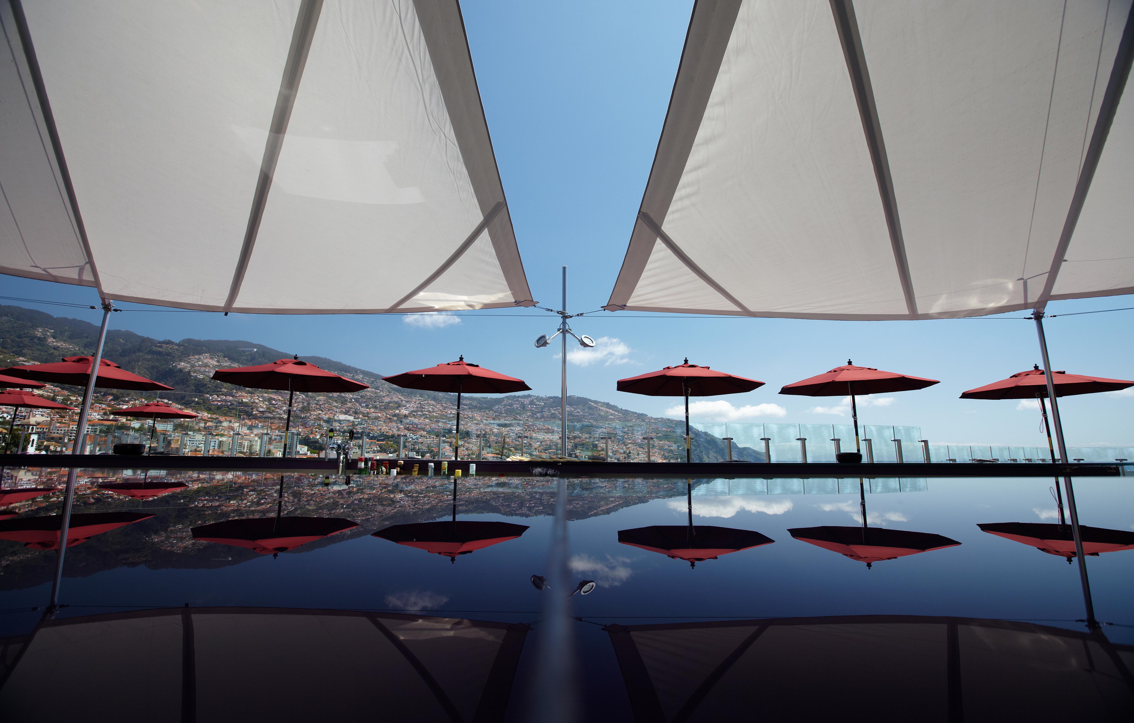 The Vine Hotel Funchal  Exterior photo View from the Sky Bar