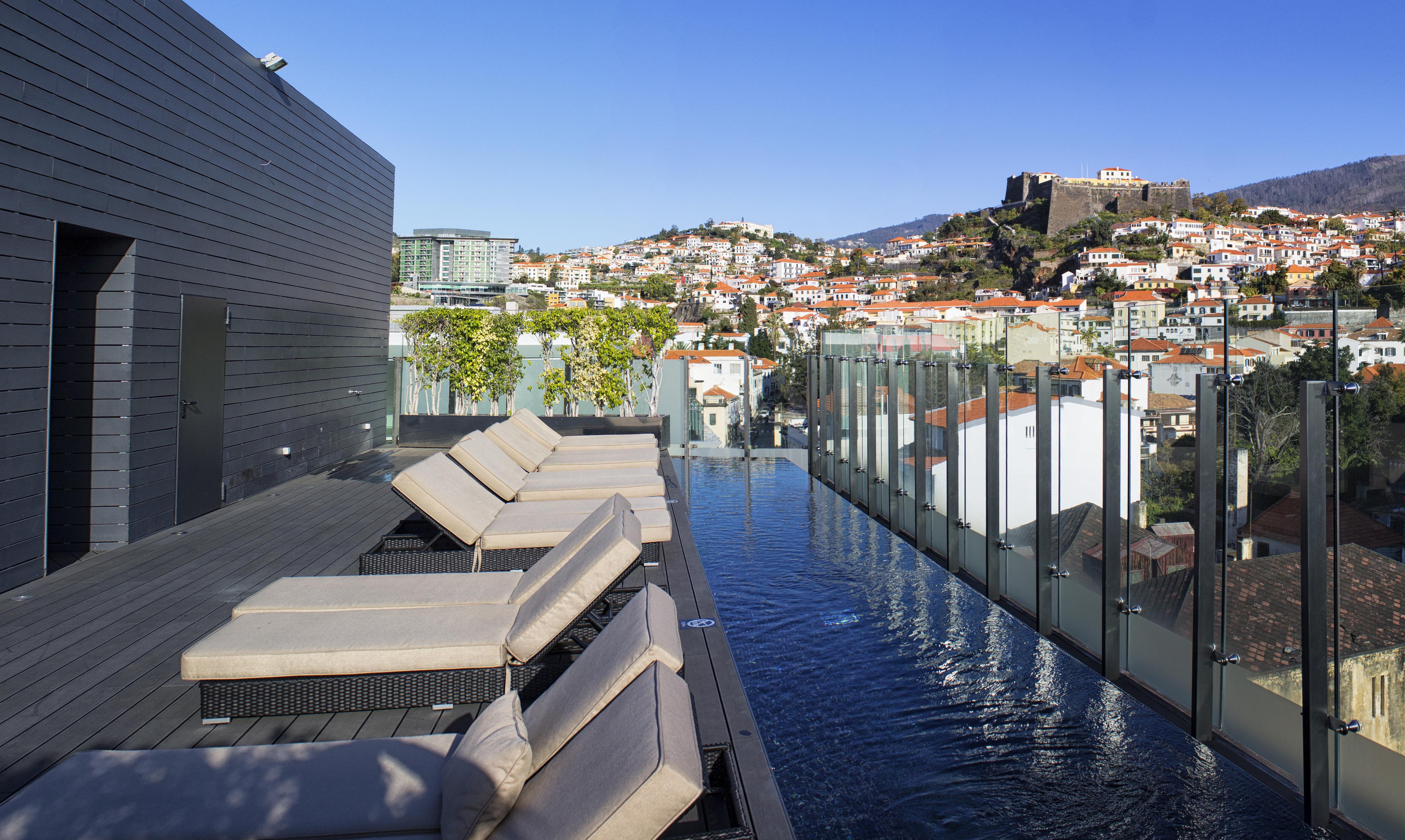 The Vine Hotel Funchal  Exterior photo Rooftop pool at the Epic Sana Porto Melia